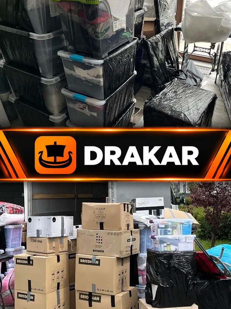 Przeprowadzka domu — Drakar