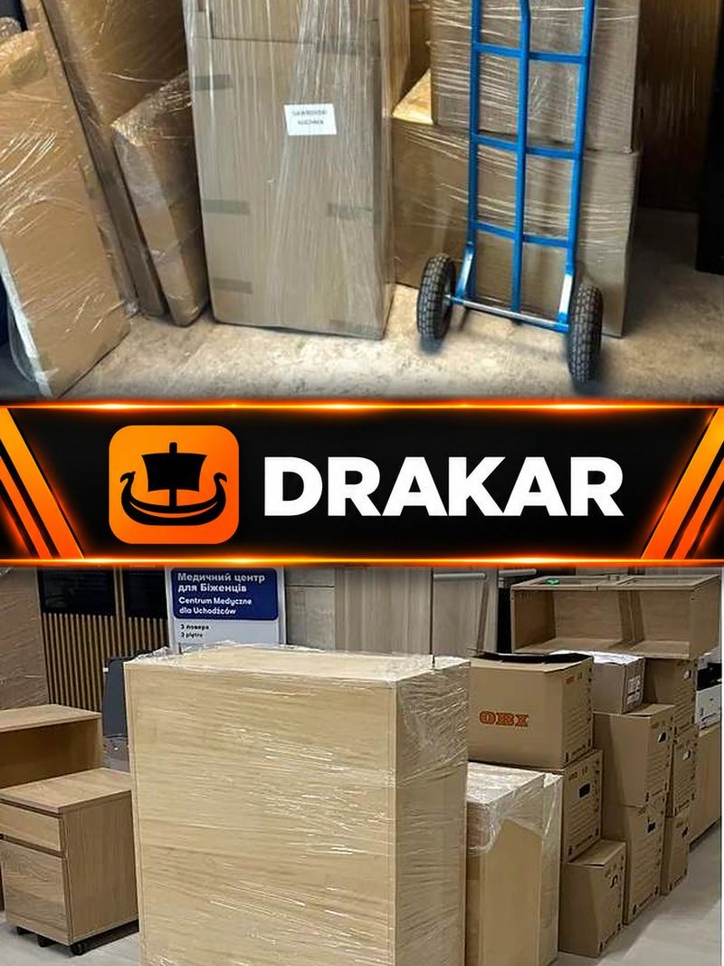 Przeprowadzka firm i biur — Drakar
